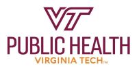 Virginia Tech Public Health logo