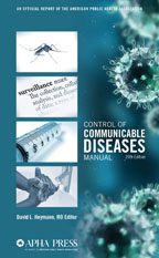 Control of Communicable Diseases Manual cover image