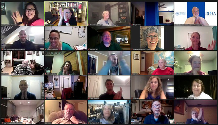 25 people on Zoom meeting