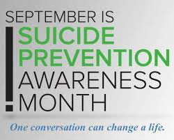 September is Suicide Prevention Awareness Month