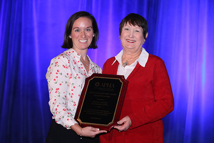 Joyce Gaufin and Allison Casola