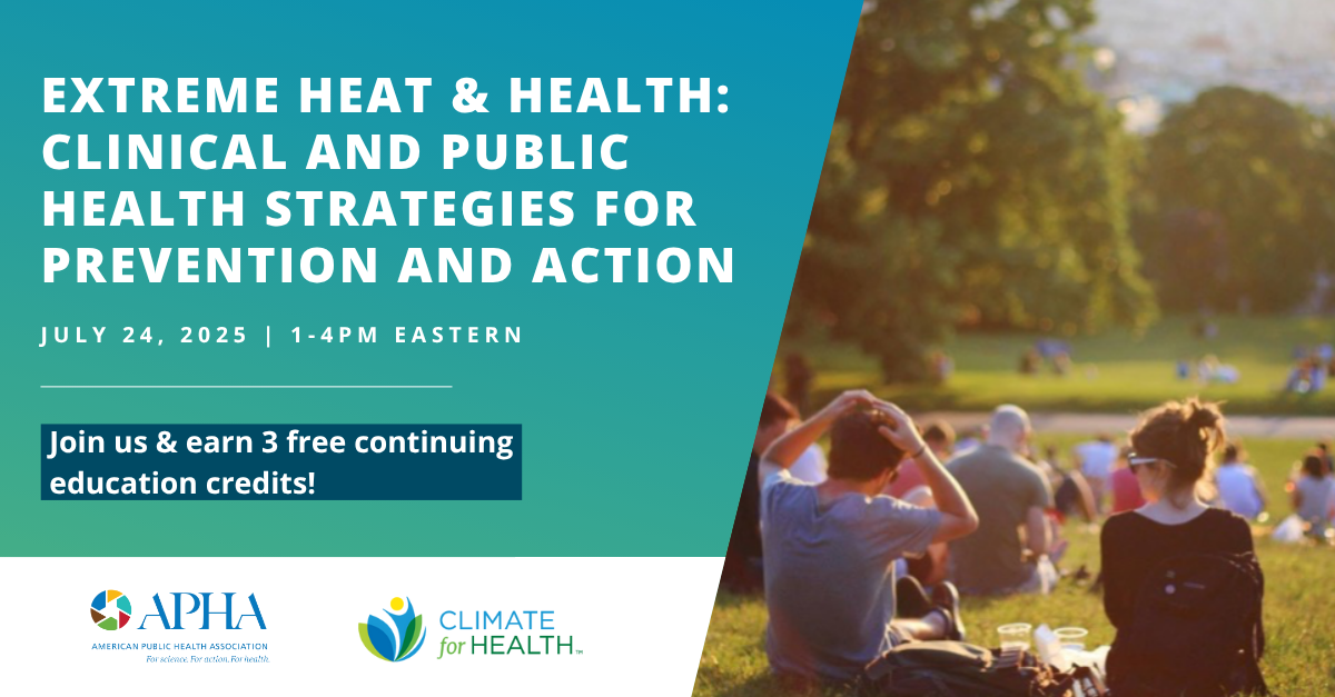 Extreme heat and health event