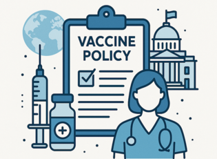 illustration of vaccine policy