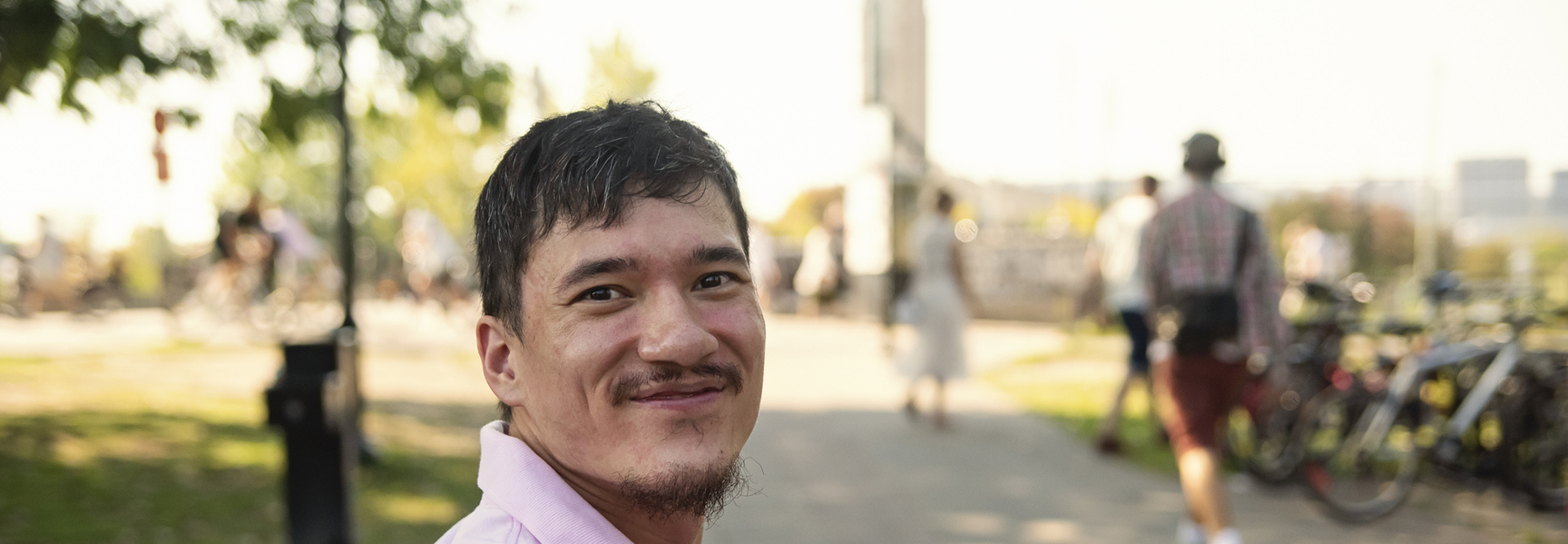 Man in wheelchair