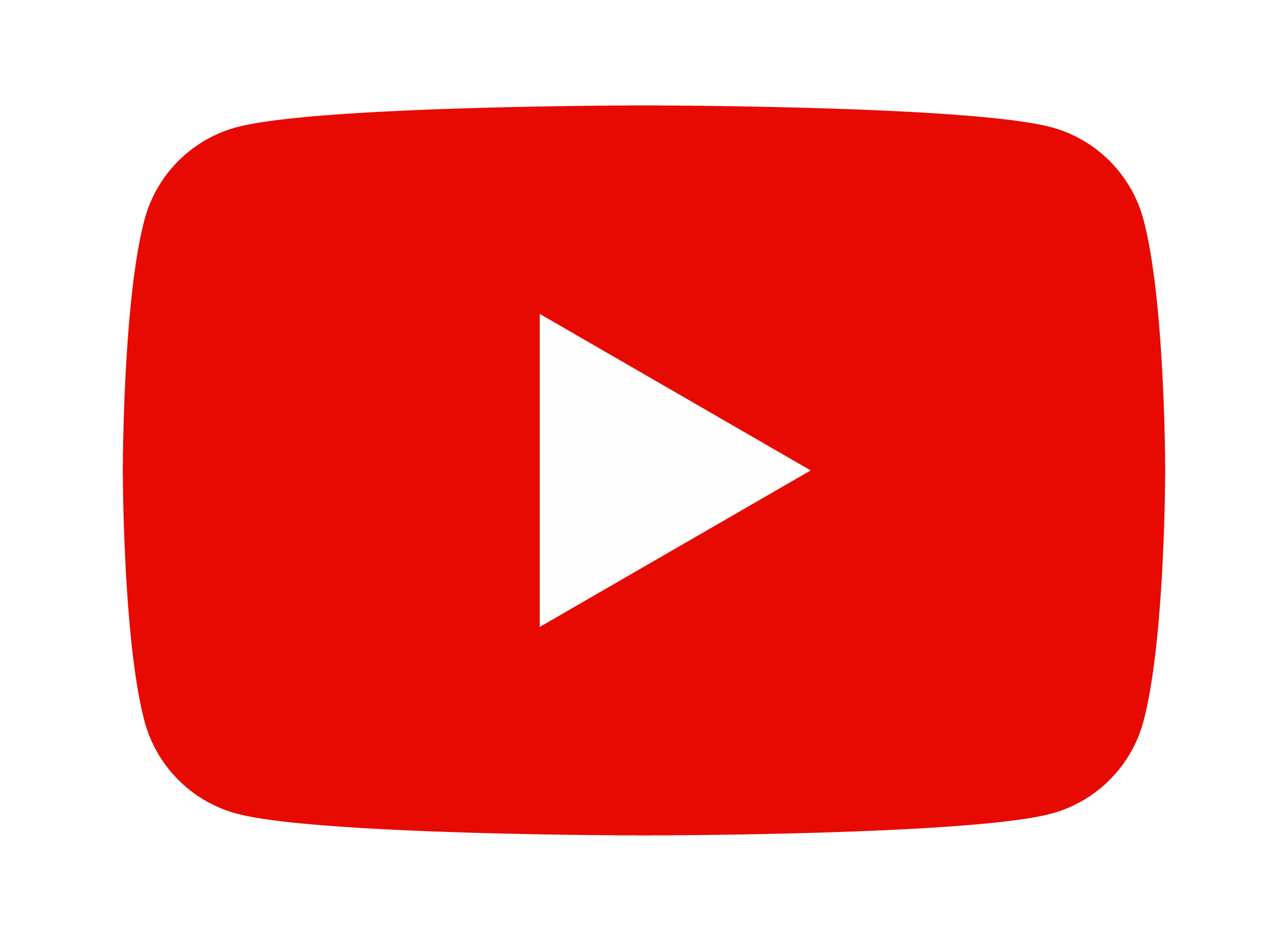 Blue YouTube icon