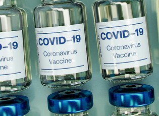 covid-19 vaccine vial