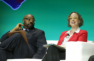 Damōn Chaplin and Lindsay Huse