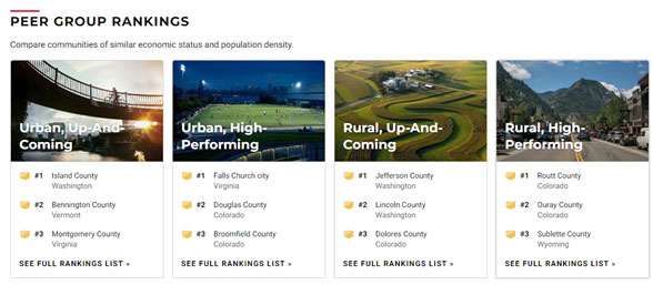 Peer Group Rankings