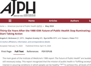 Screenshot from AJPH article