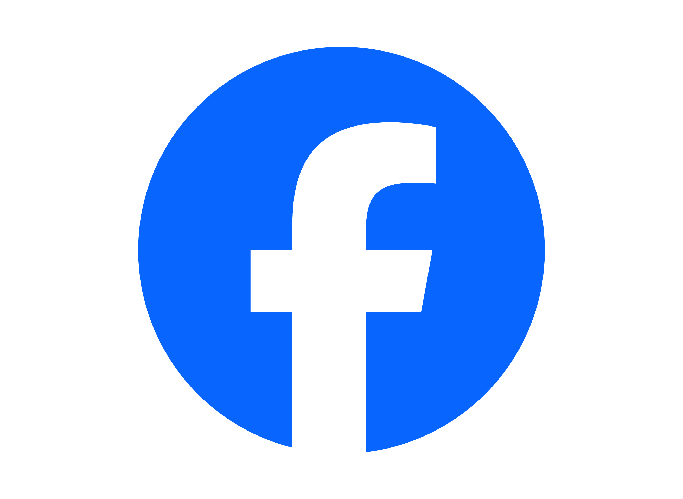 Blue Facebook icon
