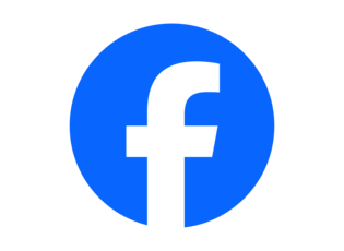 Blue Facebook icon