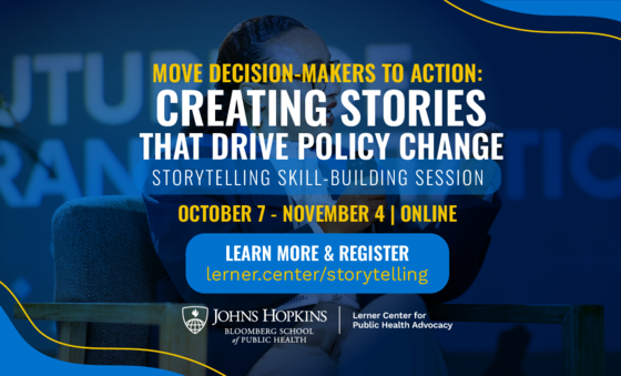 Move Decision-Makers to Action: Creating Stories that Drive Policy Change