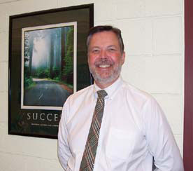 Burton Wilke smiling