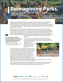 first page of Reimagining Parks conversation guide
