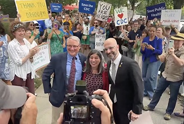Walkout at CDC