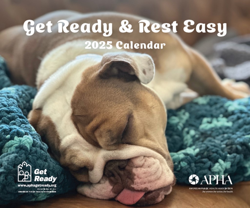 2025 Get Ready Calendar Cover