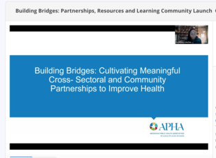 Screenshot of webinar intro slide