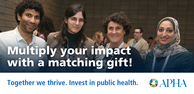 Multiply your impact with a matching gift! Together we thrive. Invest in public health.