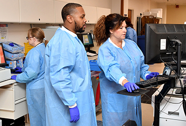 Lab Workers