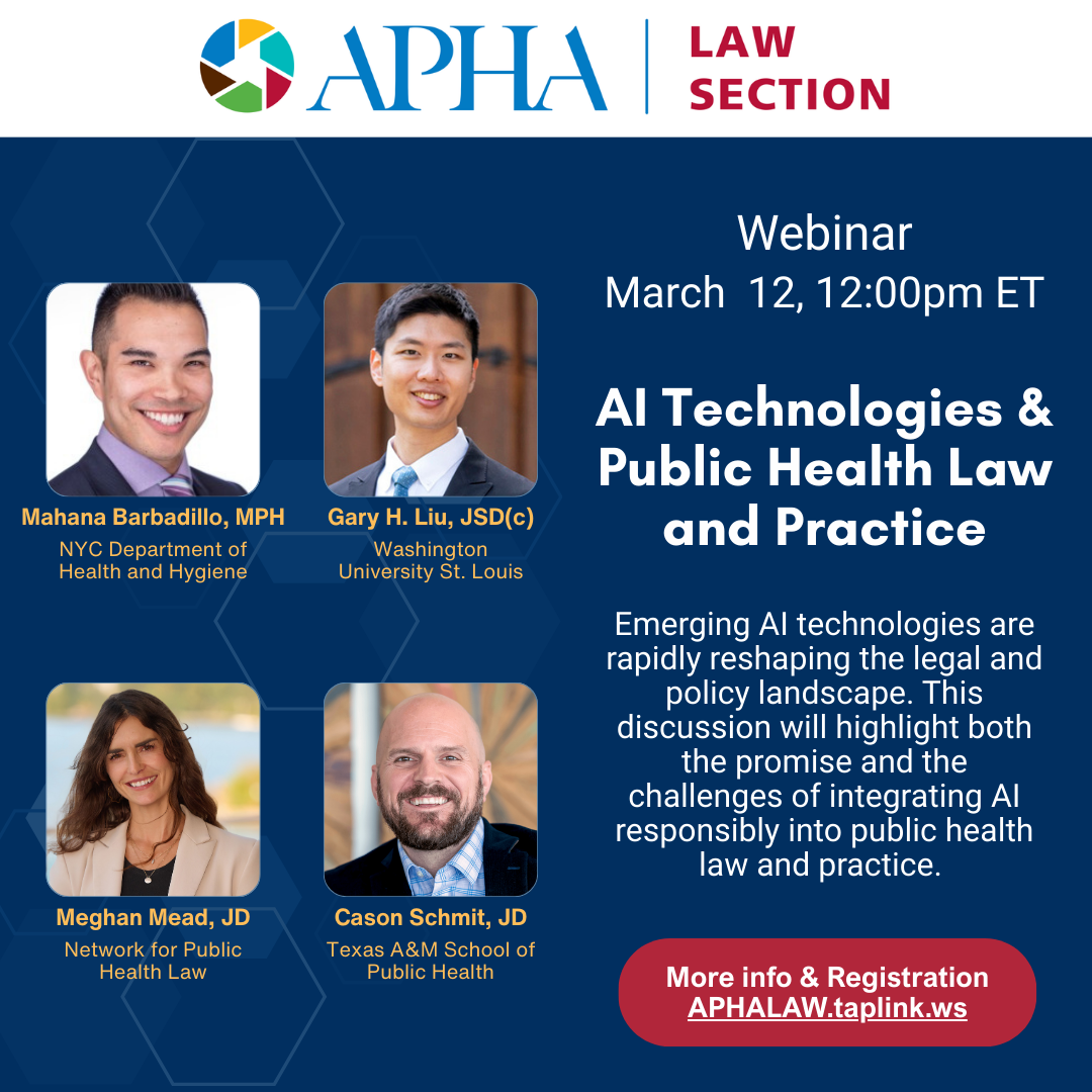 AI Law Webinar thumbnail with speaker headshots