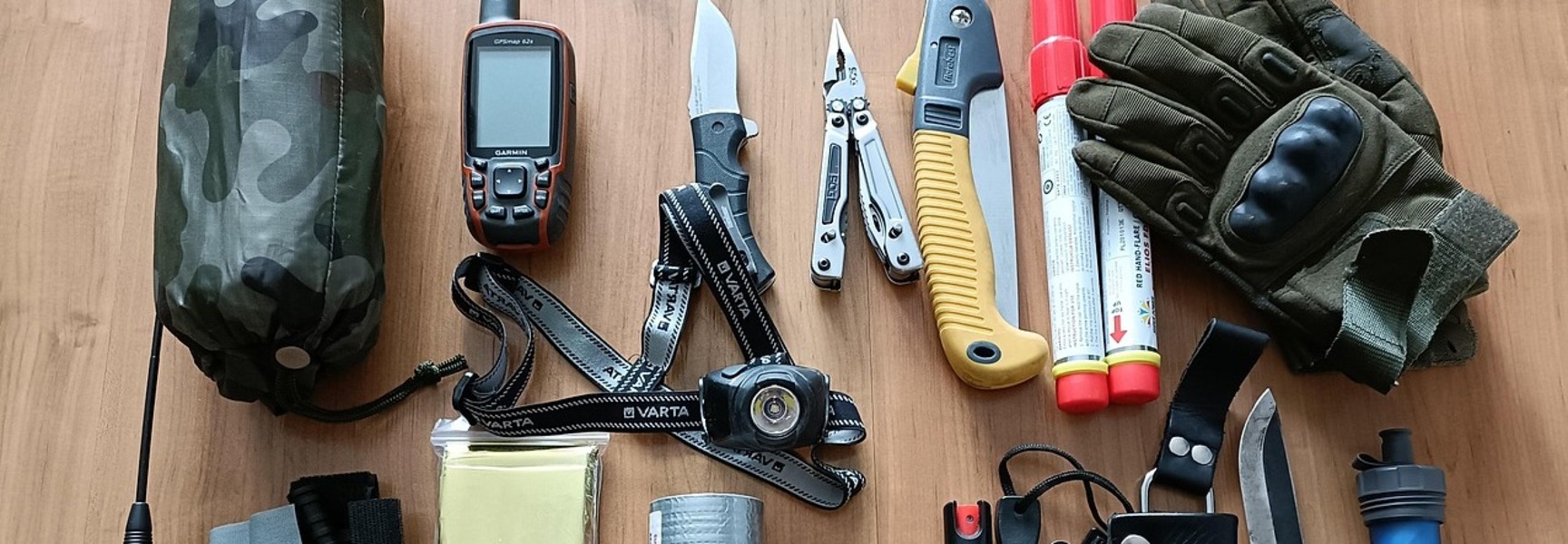 Collection of stockpiled emergency items