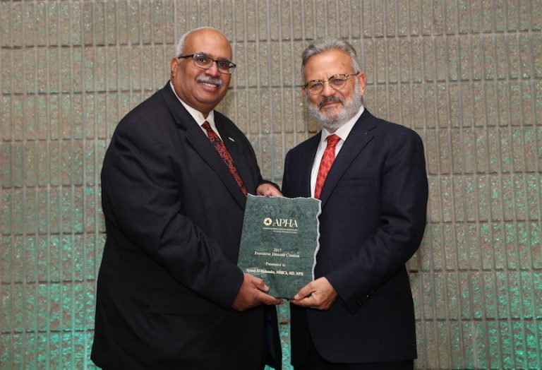 Georges Benjamin and Ayman El-Mohandes