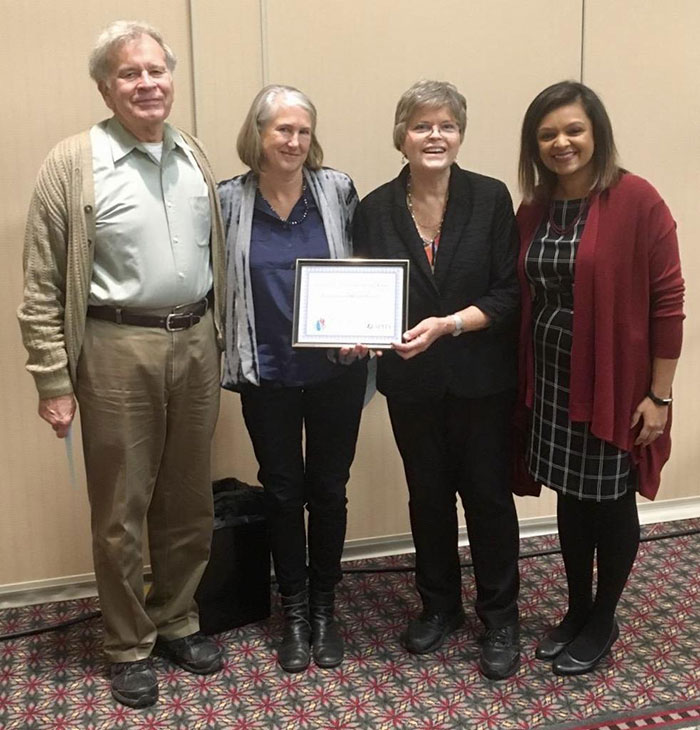 Surili Patel with Climate Section Award winners